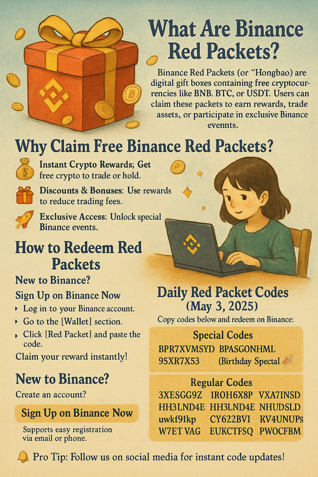 Free Binance Red Packets - easybuzz.in