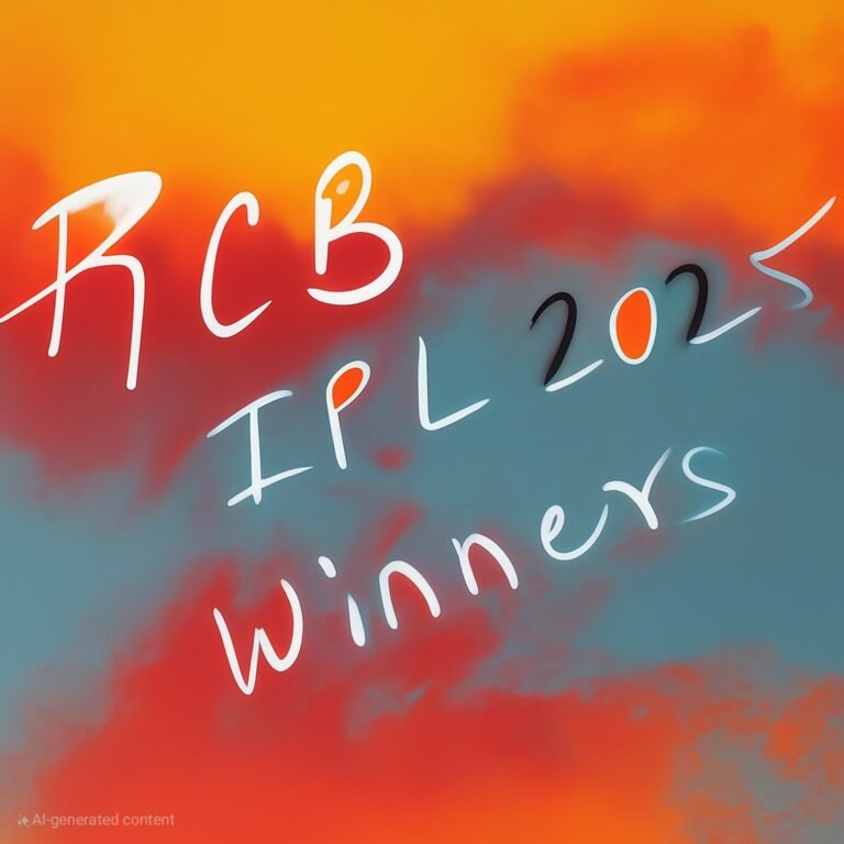 RCB IPL 2025 winner