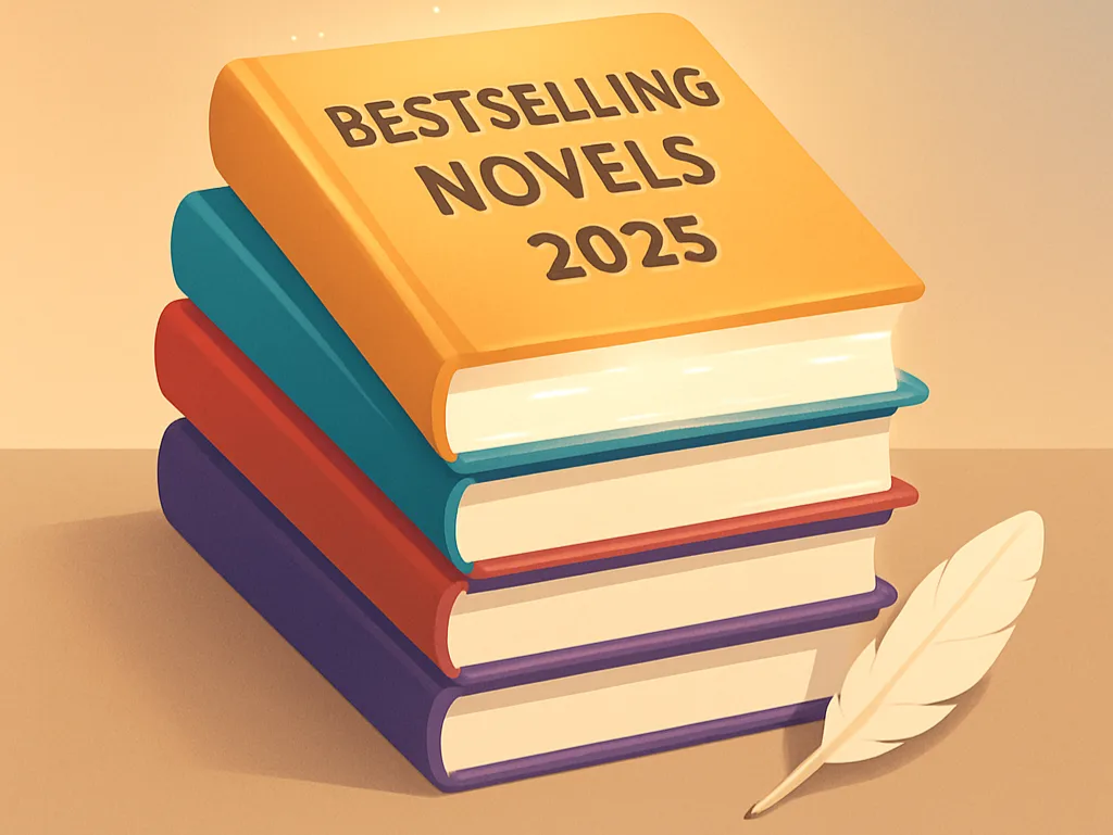 10 of the best‐selling novels and hottest fiction titles in 2025