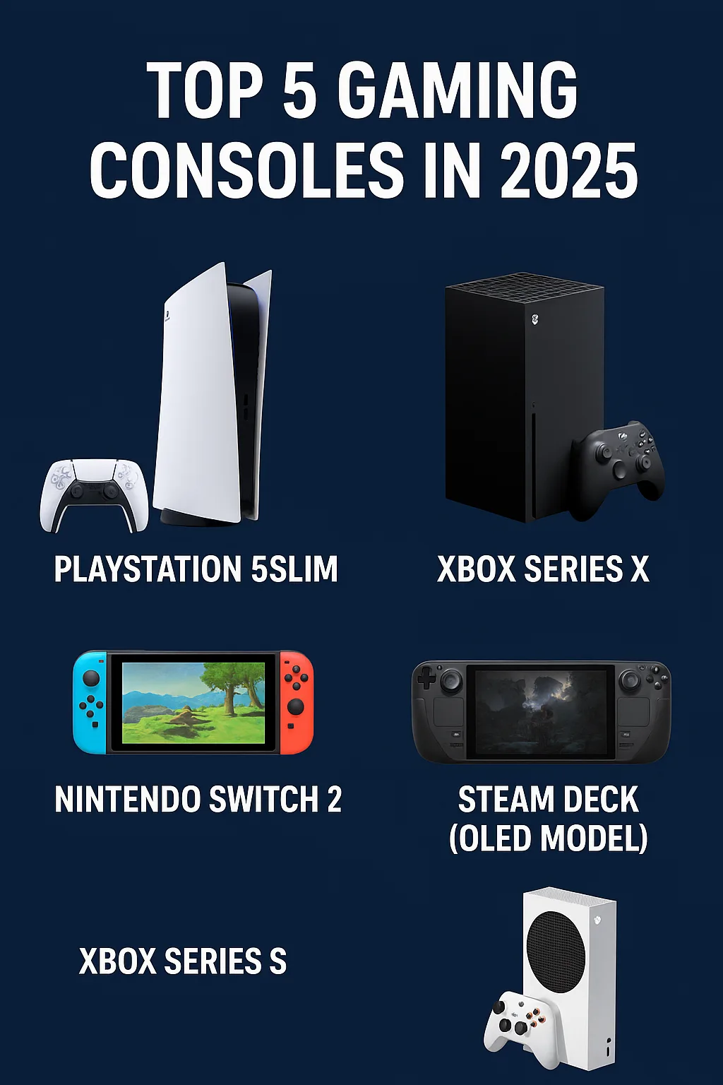 The gaming hardware race continues in 2025, with each major console refining performance