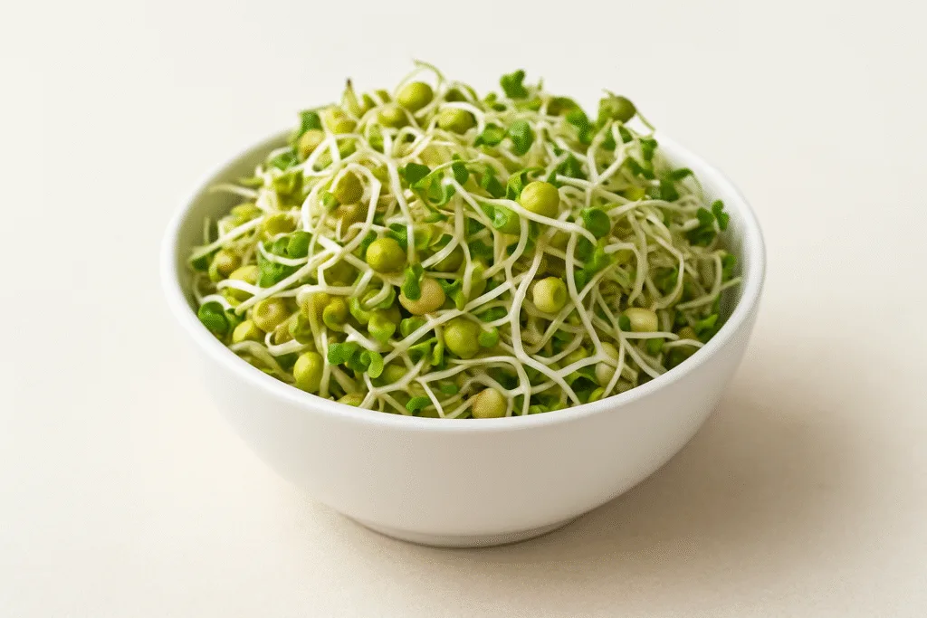Sprouts and bowl