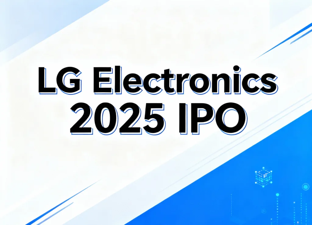 LG electronics IPO