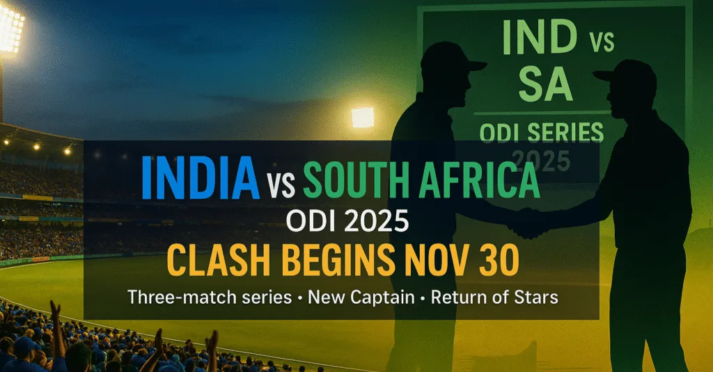 India vs South Africa ODI