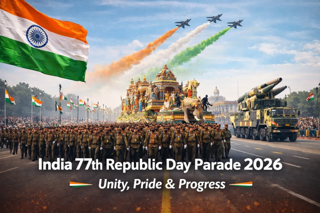 India 77th republic day parade