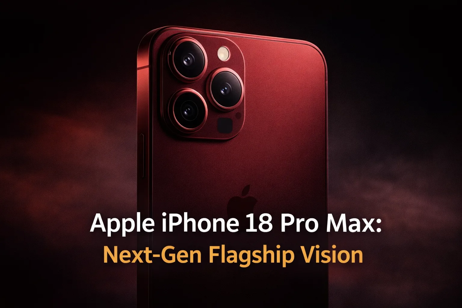 Apple iPhone 18 Pro Max