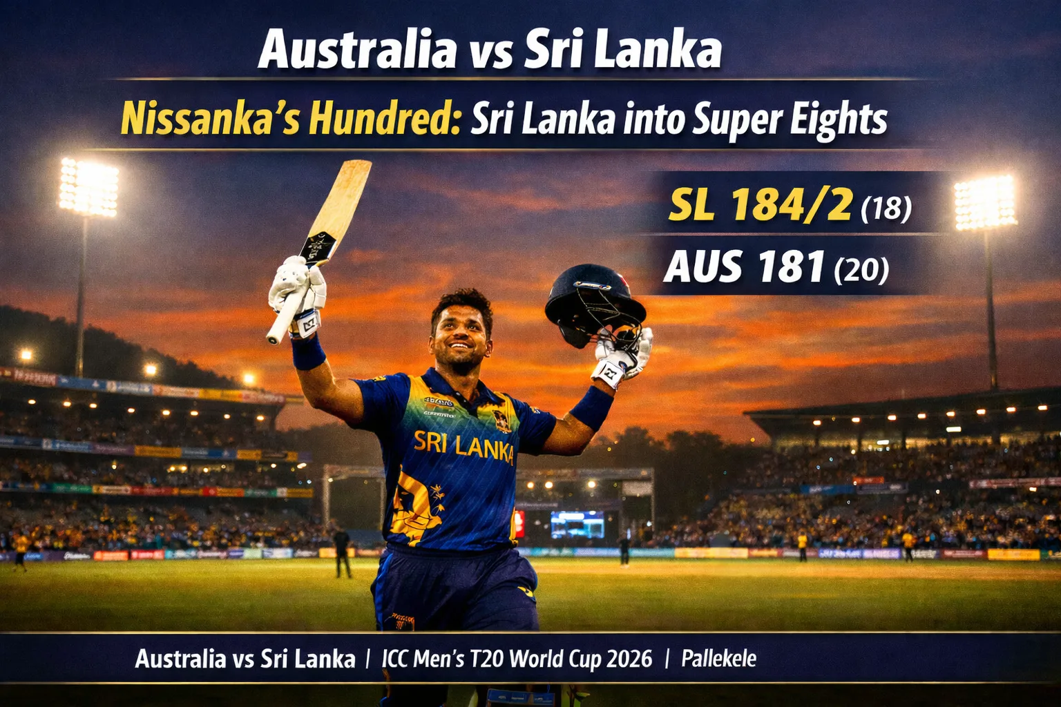 Australia vs Sri Lanka