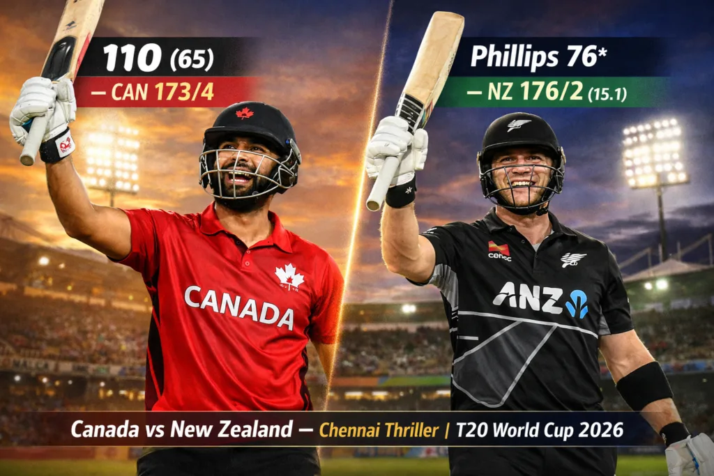 Canada vs New Zealand