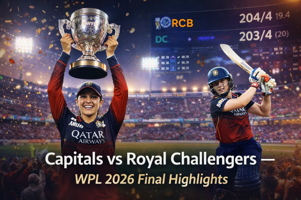Capitals vs Royal Challengers