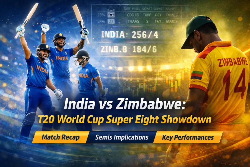 India vs Zimbabwe