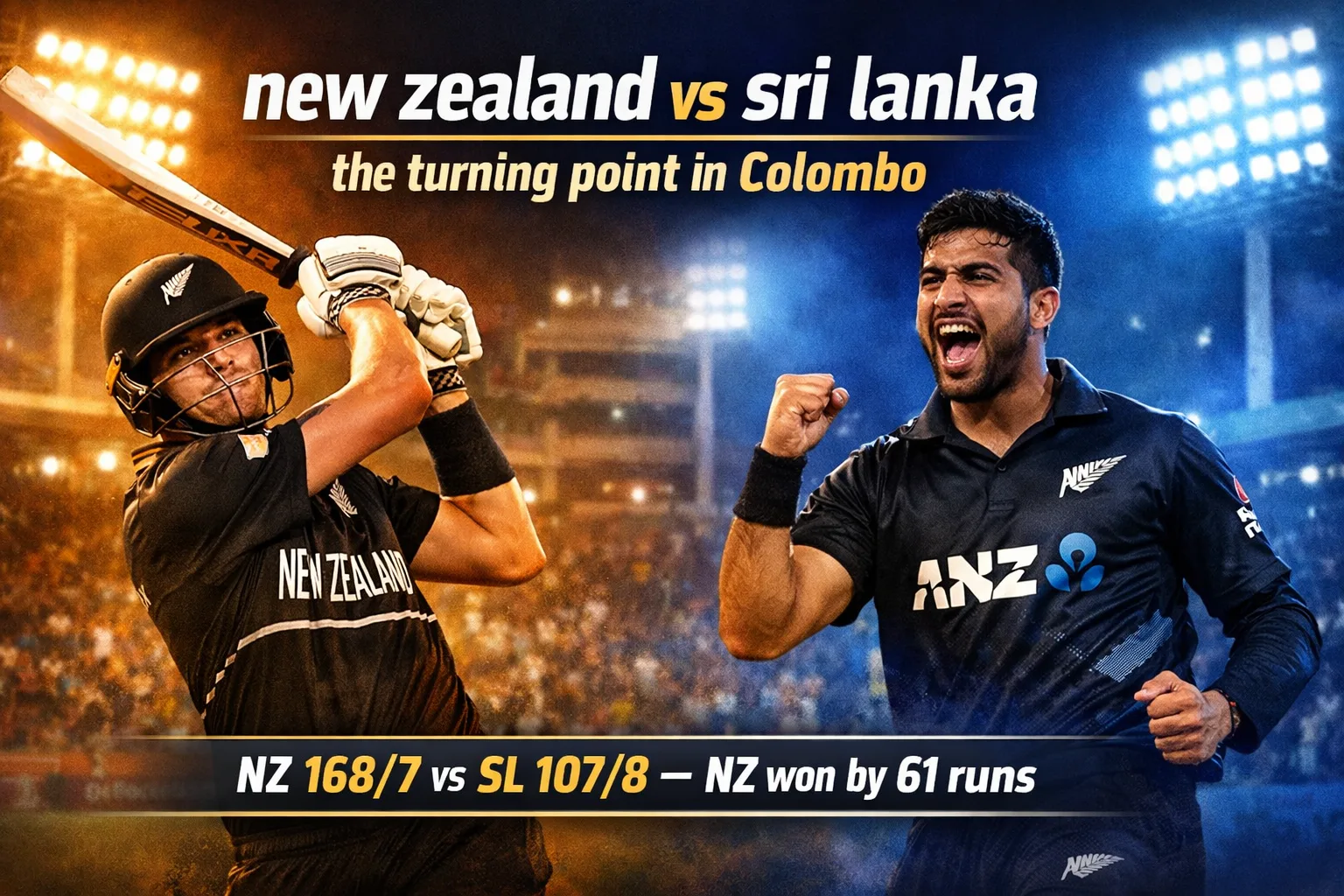 New Zealand vs Sri Lanka