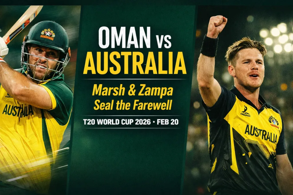 Oman vs Australia