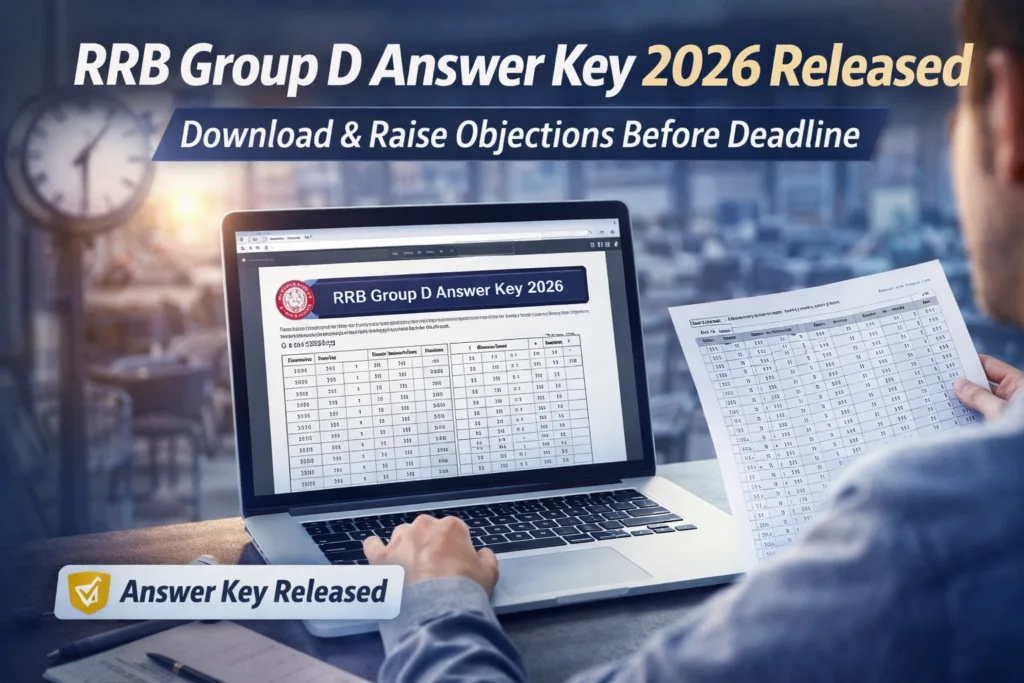 RRB Group D Answer Key 2026
