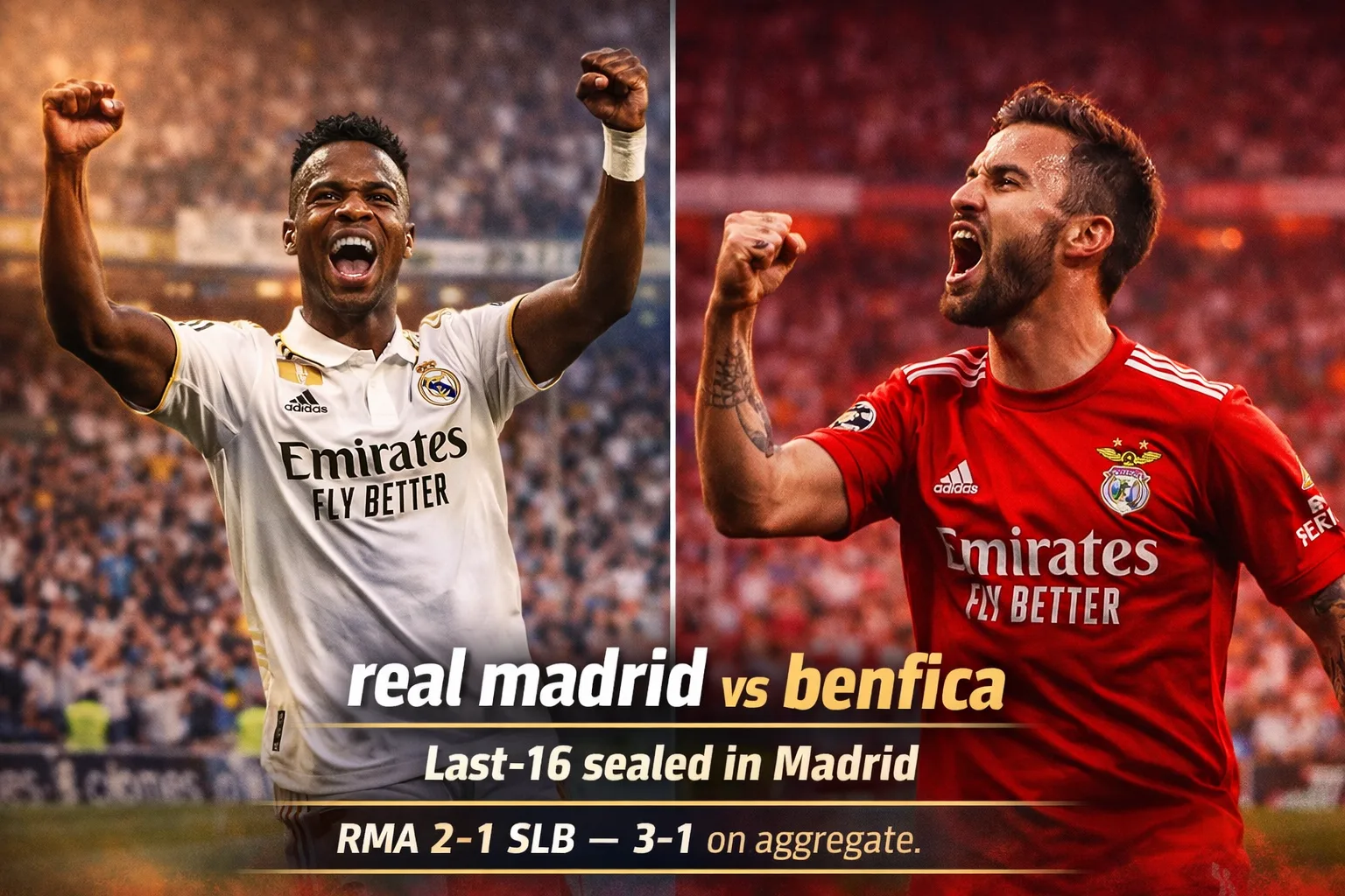 Real Madrid vs Benfica