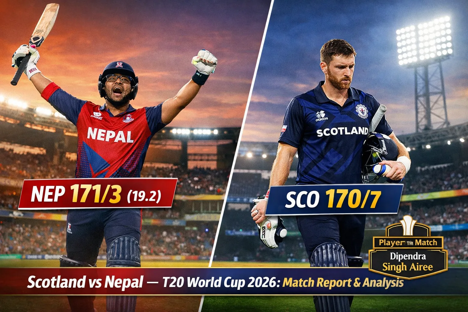 Scotland vs Nepal