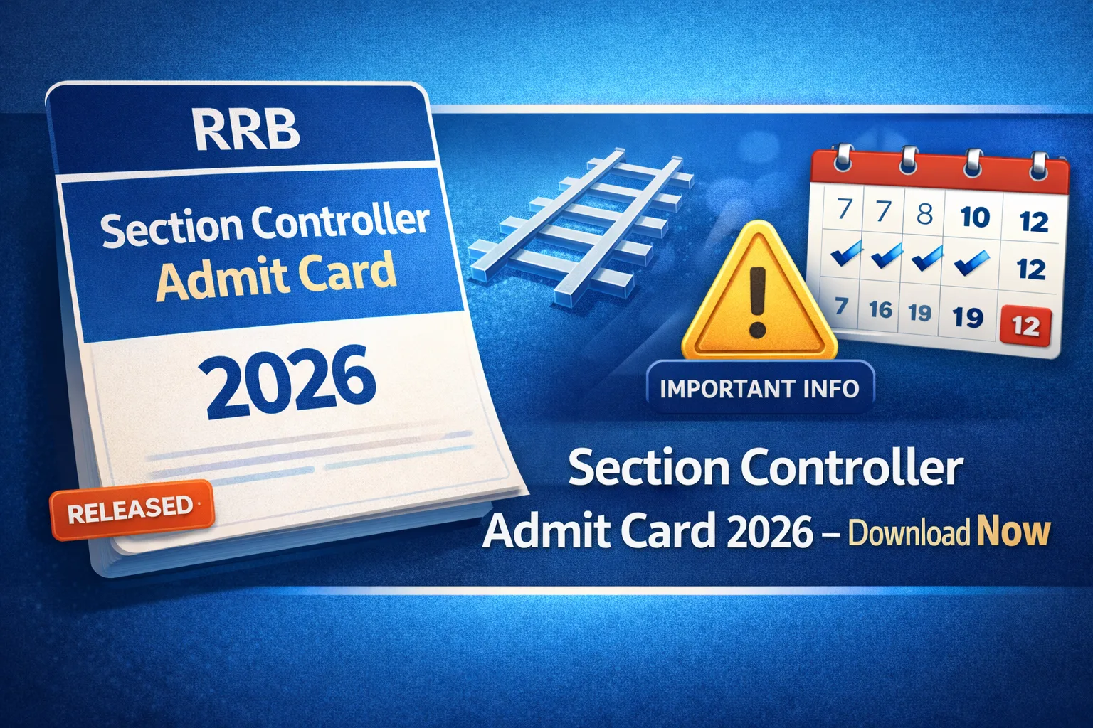 Section Controller Admit Card