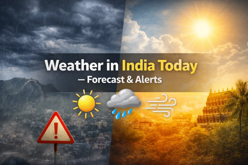 Weather in India Today