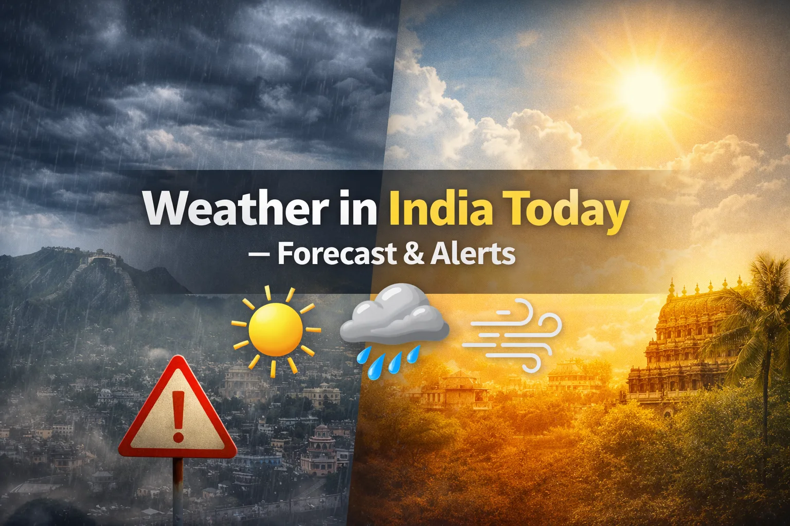 Weather in India Today