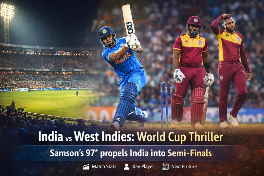 India vs West Indies