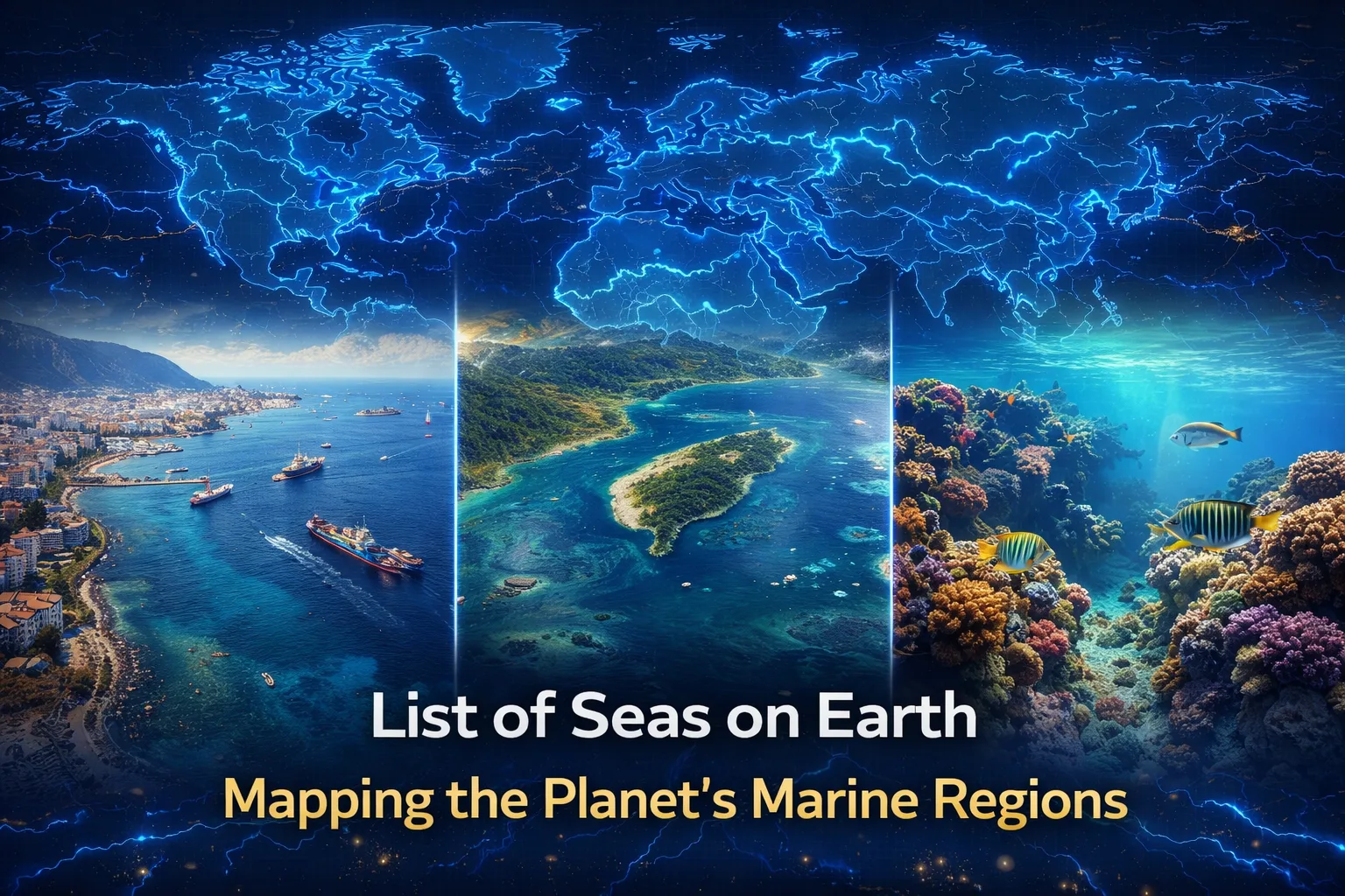 list of seas on earth