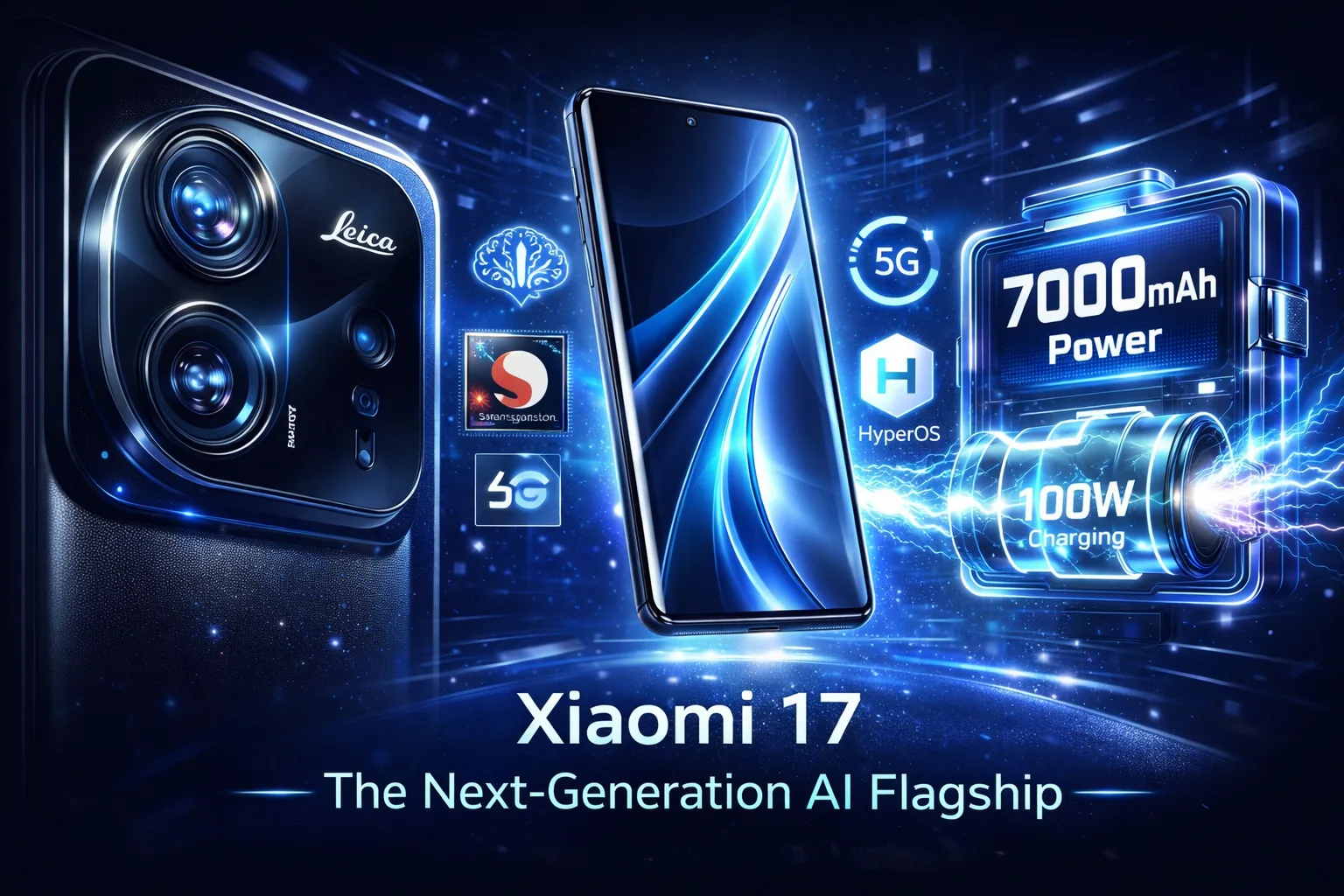 Xiaomi 17: Xiaomi’s AI Flagship Strategy, Leica Camera Power & 7000mAh Battery Explained