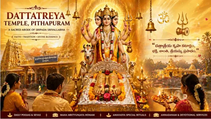 Dattatreya Temple, Pithapuram: Spiritual Surge 2026