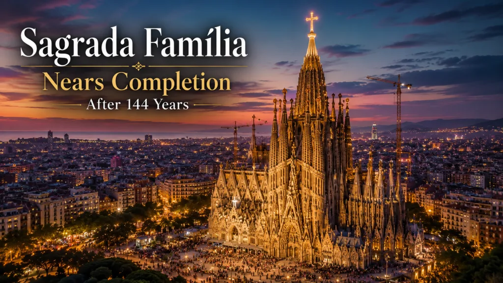 Sagrada Família’s Final Rise Reshapes Barcelona Tourism Basilica of the Sagrada Família
