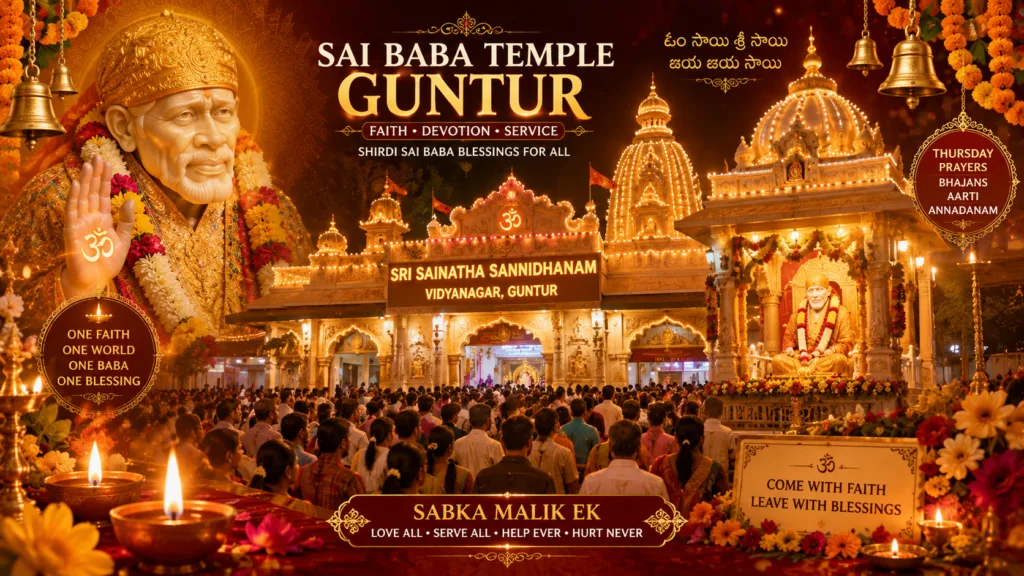 Sai Baba Temple Guntur