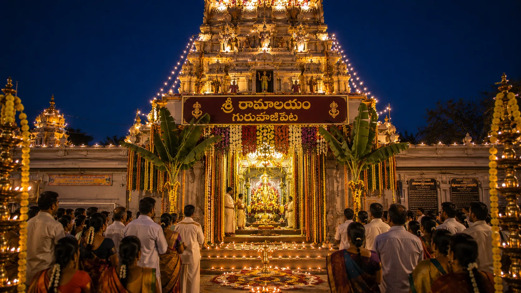 Sri Ram Temple, Guruvajipeta Gains Devotee Attention 2026