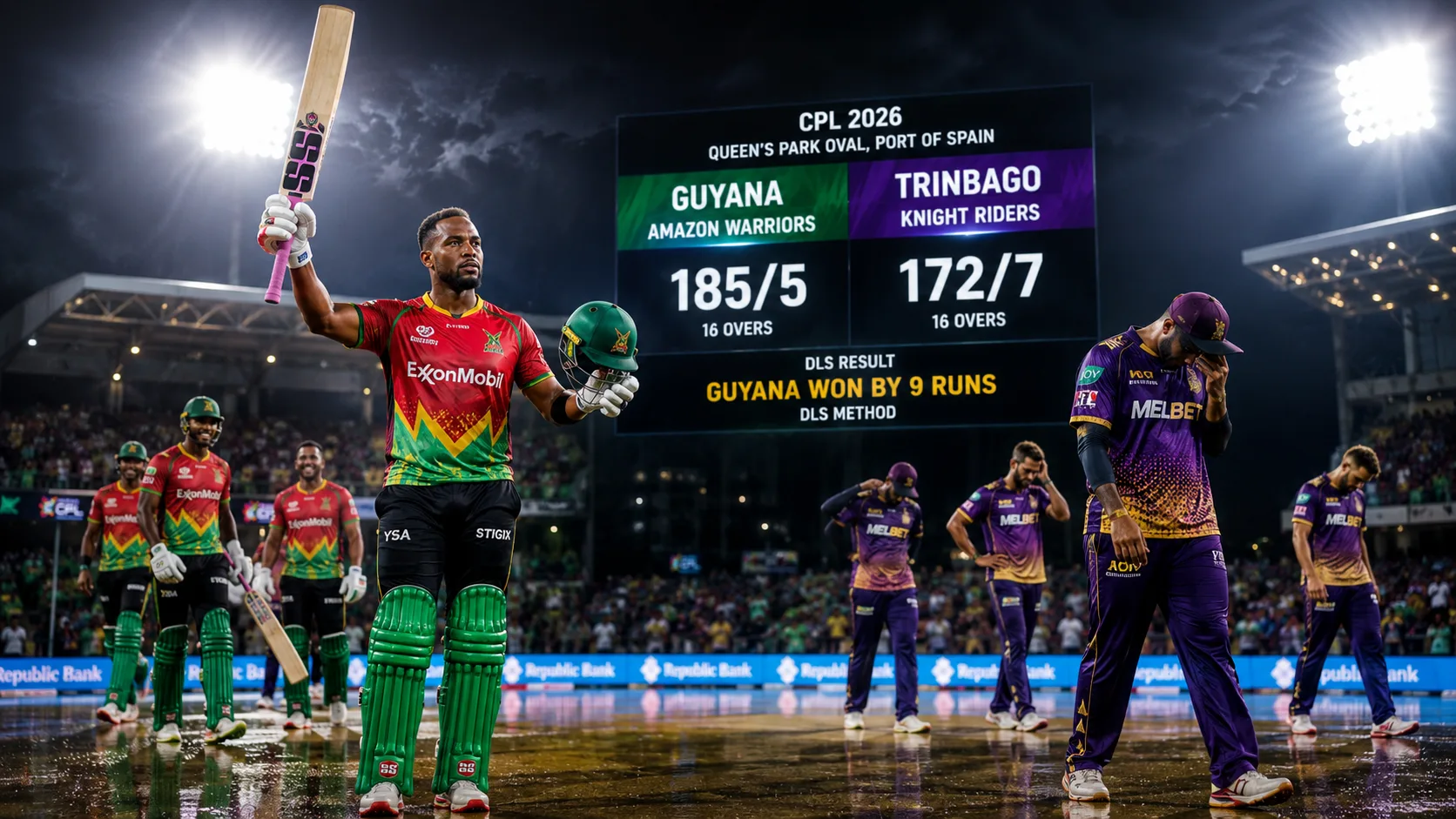 Trinbago Knight Riders v Guyana Amazon Warriors